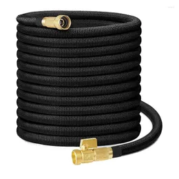 Watering Equipments Garden Hose 100FT Flexible Lightweight Expandable Expanding Durable Water With 3/4 Inch Solid Brass Fittings