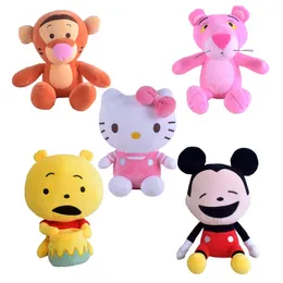 Wholesale Cute kittens little mice Bear squirrel plush toys children's games playmates birthday gifts room decoration
