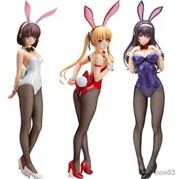 Figure giocattolo d'azione Liberare Saekano Come allevare la fidanzata noiosa Eriri Bunny Girl Action Figure Anime Figure Toys Doll R230707