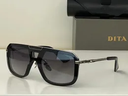 Realfine 5A 안경 Dita Mach-800 DTS400 고급 디자이너 선글라스 안경을 가진 남자 여자 선글라스