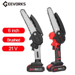 Pruning Tools 21V 6-inch portable electric saw small dividing saw brush woodworking tool for garden and orchard branches 230706