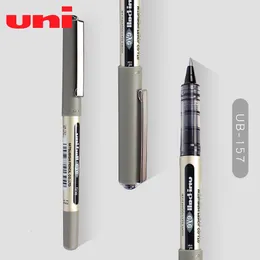Gel Pens 6 Piece/Lot Gel Rollerball Pen 0.7mm Uni-Ball Eye UB-157 Waterproof 3 colors to choose from 230707