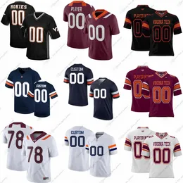 Maglie personalizzate NCAA Virginia Cavaliers College Football Fornire Josey Lanham Leota-Amaama Patterson Steen Boley Johnson McGhee Nnanna Akere Hardy Horton