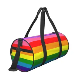 LGBT Büyük Seyahat Çantası 45cm Duffel Bags Sıradan Büyük Spor Çantaları Tasarımcı Fitness Çantası Hip Hop Çanta Kadın Omuz Çantaları Lüks Fashions