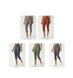 AL-001 Designer Neue 2023 Align Leggings Nacktes Gefühl Hohe Taille Sport Frauen Atmungsaktive Workout Nahtlose Scrunch Hosen Gym Legging Heißer Verkauf Yoga Hosen