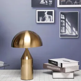 Tischlampen Moderne Pilz Nordic LED Schreibtisch Licht Schlafzimmer Nachttischlampe Luminaria Kunst Wohnkultur Wohnzimmer Beleuchtungskörper