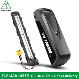 Işıklar 52 Volt Pil Hailong G70 Ebike Pil 52V 13AH 18650 Elektrikli Bisiklet Pil Max 30A BMS 350W 500W 750W 1000W 52V Pil Paketi