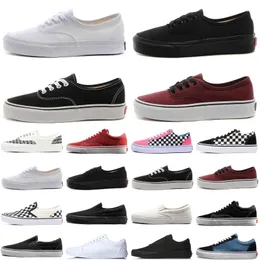 Top Designer Shoes Old Skool Casual Brown Skateboard Black White Mens Womens Fashion Plate-Forme Outdoor Flat Size 36-44
