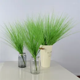 装飾花 1pc 人工植物リアルなタマネギ草プラスチック低木緑ポグラフィ小道具家の装飾パーティー用品