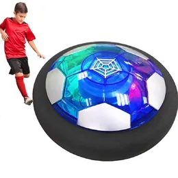 Ballong Hover Fotboll LED-lampor Fotboll Leksaker Fotboll Leksaker barn utomhus Inomhus sportspel Flytande Foam Fotboll Leksaker för barn 230706
