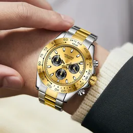 Die neueste Luxus-Automatikuhr für Herren, mechanische Uhr, komplett aus Edelstahl gefertigte Präzisionsstahluhr, Geschäfts- und Freizeituhr
