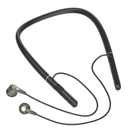 BX-05 Fone de ouvido esportivo montado no pescoço Fones de ouvido pendurados no pescoço Fones de ouvido pesados para música baixa Fones de ouvido sem fio