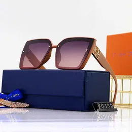 Fashion Lou top fajne okulary przeciwsłoneczne w nowym stylu spersonalizowane damskie duże oprawki spolaryzowane okulary przeciwsłoneczne progresywne dwukolorowe okulary przeciwsłoneczne z oryginalnym pudełkiem