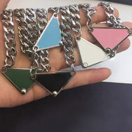 30 off Pendant Necklaces Designer jewelry silver colors pendent mens necklace triangle letters trendy punk men enamel cool street womens pendants necklaces ladie