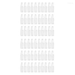 저장 병 AD-60pcs 투명한 빈 스프레이 50ml 플라스틱 미니 리필 가능한 용기 화장품 용기