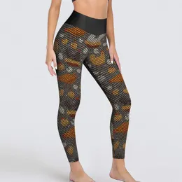 Aktiva byxor Roligt kycklingtryck Yoga Kvinnor Hen On Nest Egg Leggings Push Up Mode Sport Legging Stretchiga Fitness Leggins