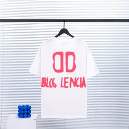 BLCG LENCIA 2023 été nouveau 250g 100% coton tissu T-shirt hommes haute qualité impression couleur goutte manches lâche t-shirts surdimensionnés hauts 202331