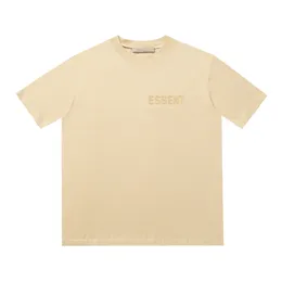 23ESS Designer Fog Top Camisetas para hombre Camisetas para mujer Moda de verano corta Casual con letra Ropa de marca de calidad superior S-XL