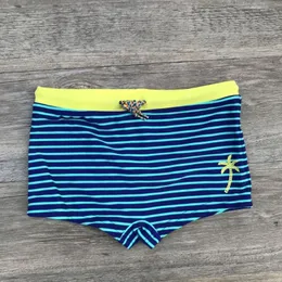 Men's Swimwear Shorts Striped Print Boys Trunk Kids Swimming Trunks Children Swimsuits Bathing Clothes Suit 230707