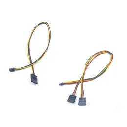 Mini 4 Pin do 1 portu lub 2 portów Adapter SATA przewód zasilający do dysku twardego dla DELL R720 R620 R820 R630 R730 wymiana kabla zasilającego serwera 50cm
