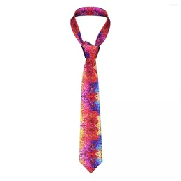 Bow Ties Image Of Metallic Colorful Sequins Look Disco Ball GlitterPattern Tie Hip-Hop Street Cravat Party Necktie Polyester