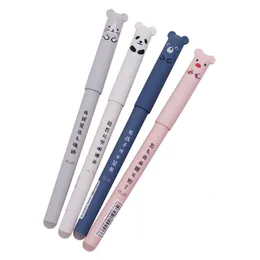 Gel Pens 40 PCS Panda Pink Mouse 0.35mm reasable Ink Gel Pen School School School Supply Supply Supply STANERY CARONERAME PEN 230707
