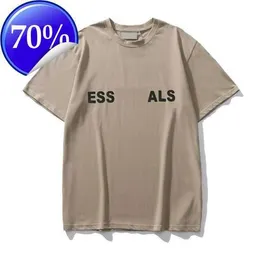 2023 Designer T-shirts för män Dam Lyx T-shirt Essentail Essent Shorts T-shirt Herr Casual Tryckta Sport T-shirts Essentiel 3 BZZF