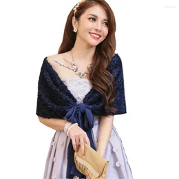 Women's Jackets 2023 Fashion Women Lace Wrap Bolero Wedding Accessories Long White Bridal Wraps Elegant Shawl Cape Coat WZ209