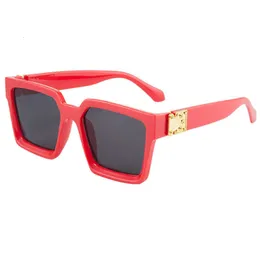 Fashion Lou top coola solglasögon New Box Glasses Advanced Solglasögon Net Red Anti UV med originalkartong