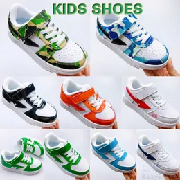 Kids Designer Shoes Stas Toddler Trainers Casual Baby Children Low Shoe Big Kid Boys Girls Abc Sneaker Youth Infants Stars Outdoor