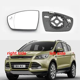 For Ford Kuga 2013-2020 Replacement Exterior Side Mirrors Reflective Lens Rearview Mirror Lenses Glass with Heating Blind Spot
