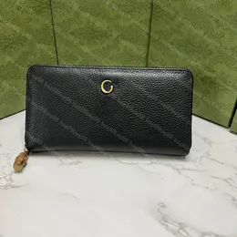 Designers Marmont Plånbok Herr Långa plånböcker för kvinnor Hög kvalitet Originala G-plånböcker lyxmyntväska Korthållare Clutch herrplånbok 739499