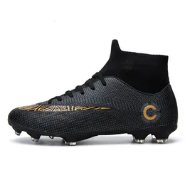 Sicherheitsschuhe Fußballschuhe Fußballstiefel Herren High Ankle Sneakers Herren Outdoor Stollen Stiefel Lange Spikes Fußballschuhe EUR36-46 230707