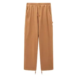 pantaloni da uomo jogger pantaloni della tuta elasticizzati con tasche larghe stile britannico pantaloni casual per sport all'aria aperta