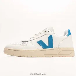 Veja New French National en forme de V Classique Petite Planche Chaussures Blanches Chaussures Décontractées Simples Et Polyvalentes Pour Le Printemps Et L'été