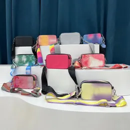 40 renkli moda kadın erkekler anlık omuz çantası yüksek doku bayanlar çanta çanta çanta ünlü kamera tasarımcısı küçük crossbody cüzdan mini çanta