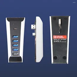 Ekspander Przeciwzakłóceniowy 5-portowy koncentrator rozszerzający Ładowarka Przedłużacz USB Szeroka kompatybilność bez sterowników Stacja dokująca