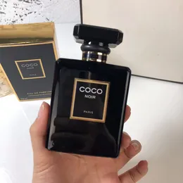 Coco Noir Fragrance parfym för kvinna svart version eau de parfum cologne 100 ml 3.4 fl.oz ånga sateur spray doft köln damer