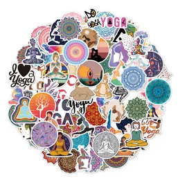 Wholesale Vintage Yoga Aesthetic Stickers For Journal And Mandala