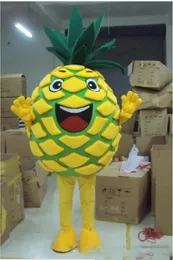 2023 Ny rabattfabriksförsäljning Ananasfrukt helt ny maskot kostym komplett outfit snygg klänning maskot dräkt