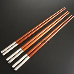 Natural Wooden Chopsticks Chinese Food Non Slip Chopsticks Hotel Banquet Mahogany Chopstick Home Kitchen Eco-friendly Tableware TH0915