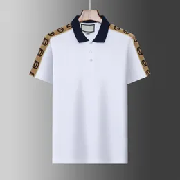 2023 Mens Designer Polo Shirts Luxury Brand Gu Polo Shirts Mens Womens Stylist Polo Fashion Design Short Sleeve Casual Tops Summer Clothing Clothes