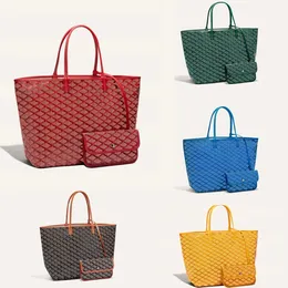 Luxury Designers Clutch Stor shoppingväska Tote Axelväska Messenger Bag Tote Bag Kvinnor Läderplånbok Kvinnor