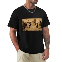 Polo da uomo Monkey Knife Fight T-Shirt T-shirt Abbigliamento estetico T-shirt a maniche lunghe