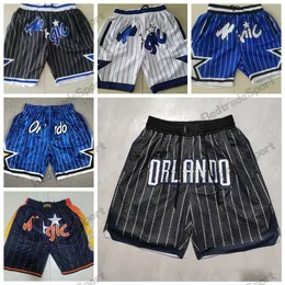 Vintage Just Blue Don Basketball Shorts Just Don Short With Pockets Retro 1992 Black White Mens Zipper Short Stitched Team Basketball Shorts S-XXL