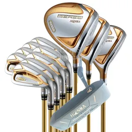 Golf Clubs 4 Stars Honma S-07 Golf Compelete مجموعة من الأندية سائق الجولف Wood Irons Putter R/S Graphite أو Steel Shaft Free