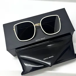 2022 Gentle Mghka Brand Women Men Gensives Excluder Sunglasses Star Sunglass Fashion Lady Vintage Acetate Sunglasses Luxury Original Box