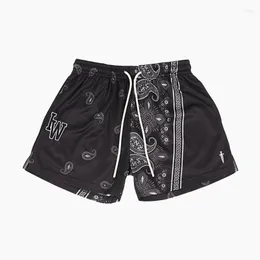 Men's Shorts 2023 IRON WILLED Paisley Mesh Gym Basketball Running Women's Beach Casual Quick Drying Basic