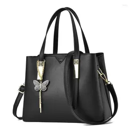 Kvällsväskor Mode Kvinnor Handväska Crossbody Casual Messenger Toes Butterfly Design Dam Shopping Axel Torebki Damskie