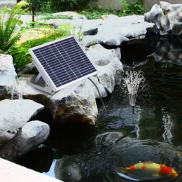 Tillbehör Solenergi Panel Vatten Pump Garden Brushless Pond Fountain Pool Water Pump Aquarium Fish Water Pump 10W